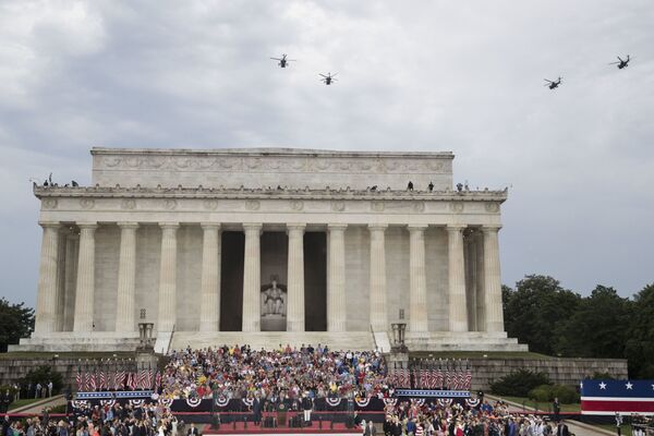 Avions de chasse, chars d’assaut… Un «Independance Day» pas comme les autres aux USA - Sputnik Afrique
