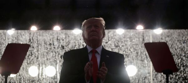 Donald Trump lors des célébrations du Jour de l'indépendance  - Sputnik Afrique
