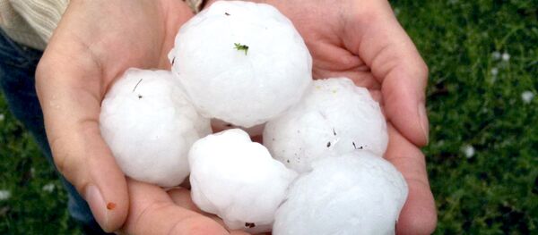 des grêlons des grêlons - Sputnik Afrique