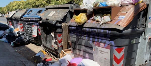 Italie Rome poubelles Италия Рим мусор - Sputnik Afrique