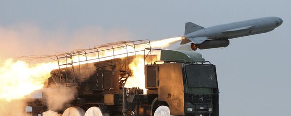 Des exercices iraniens de lancement de missiles sol-mer Saegheh (archive photo) - Sputnik Afrique