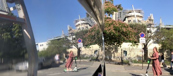 Notre-Dame de Paris en cours de restauration Notre-Dame de Paris en cours de restauration - Sputnik Afrique