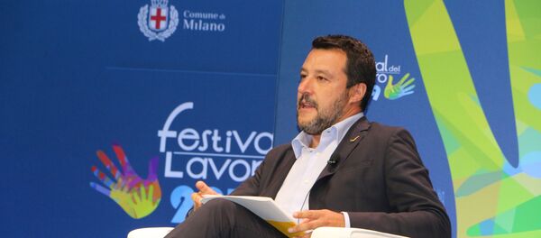 Matteo Salvini al Festival del Lavoro - Sputnik Afrique