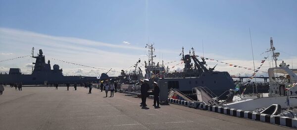 Le 9e Salon international de la défense maritime de Saint-Pétersbourg - Sputnik Afrique