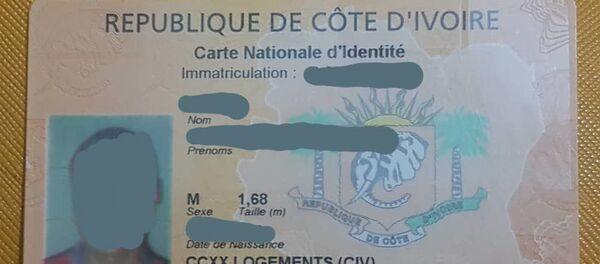 Un aperçu de l’actuelle carte d’identité ivoirienne - Sputnik Afrique