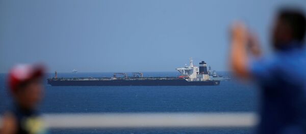 El buque petrolero Grace 1 detenido en Gibraltar - Sputnik Afrique