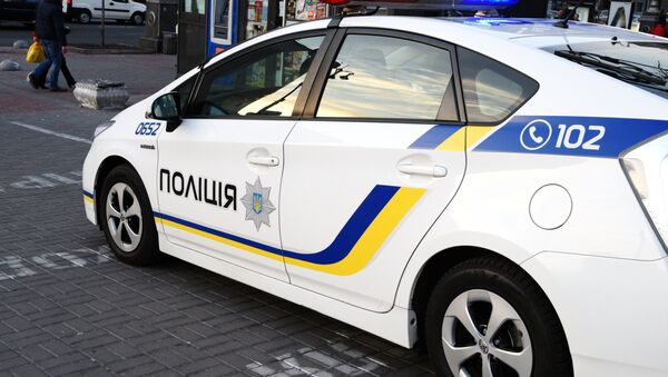 A car of the Ukrainian police in Kiev. (File) - Sputnik Afrique