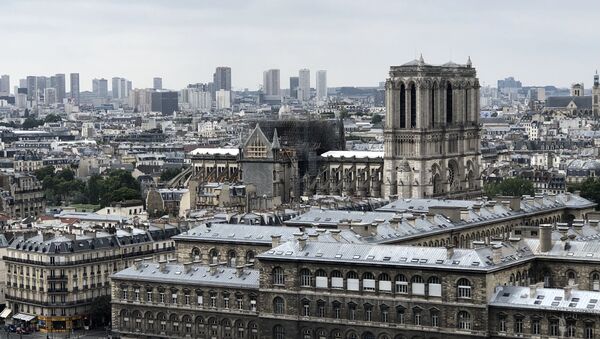 Notre-Dame de Paris en travaux, 2019 - Sputnik Afrique