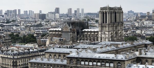 Notre-Dame de Paris en travaux, 2019 - Sputnik Afrique