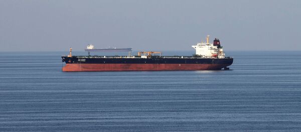 Un pétrolier dans le détroit d’Ormuz (image d'illustration) - Sputnik Afrique
