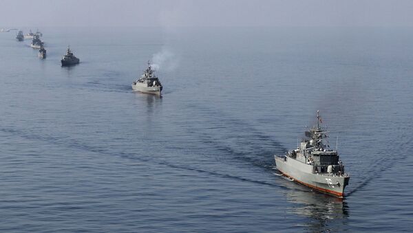 Иранские ВМС в Ормузском проливе - Sputnik Afrique