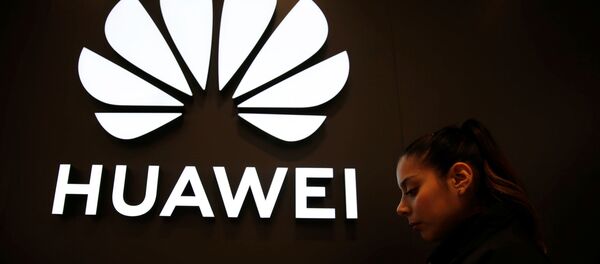 A Huawei signage is pictured at their store at Vina del Mar, Chile  July 14, 2019 - Sputnik Afrique