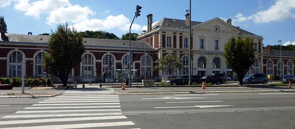 Gare d'Évreux, construite en 1887. - Sputnik Afrique