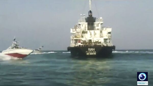 Le pétrolier Riah arraisonné par l'Iran  - Sputnik Afrique