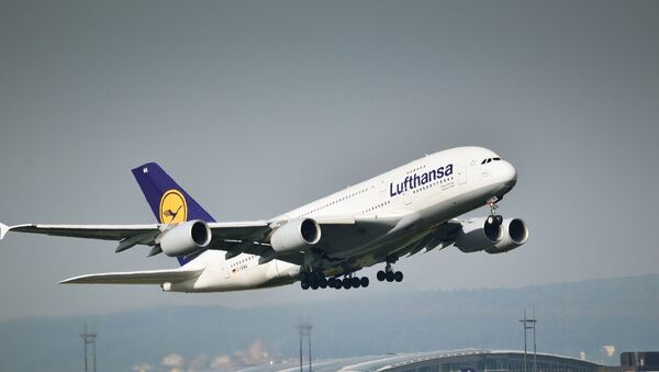un avion de Lufthansa, image d'illustration - Sputnik Afrique