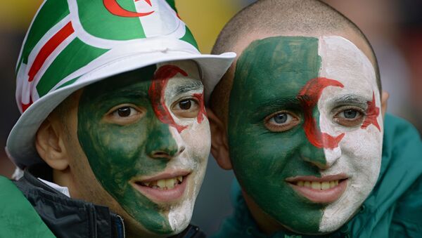 Des supporters de l'équipe d'Algérie - Sputnik Afrique