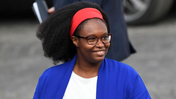 Sibeth Ndiaye, le 14 juillet 2019, Paris  - Sputnik Afrique