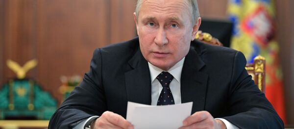 Президент РФ В. Путин провел совещание по экономическим вопросам - Sputnik Afrique