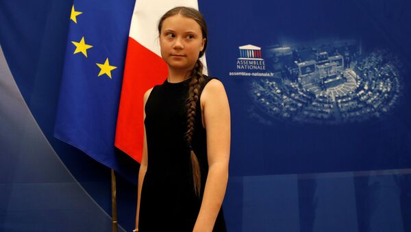 Greta Thunberg à l’Assemblée nationale mardi 23 juillet - Sputnik Afrique