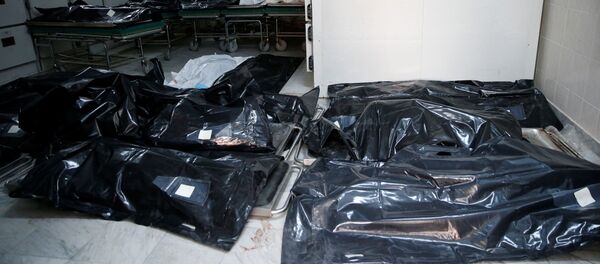 Sacs avec des corps humains (image d'illustration) - Sputnik Afrique