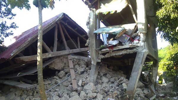 Les conséquences d'une série de séismes aux Philippines - Sputnik Afrique