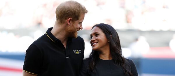 Le prince Harry et Meghan Markle - Sputnik Afrique