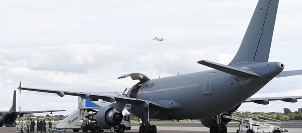 Airbus A310 l’avion des forces armées aériennes allemandes самолет ВВС Германии - Sputnik Afrique