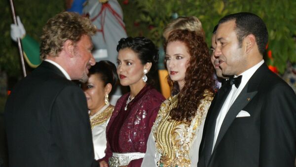 Le roi du Maroc Mohammed VI et la princesse Lalla Salma - Sputnik Afrique