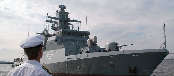 Corvette Magdeburg de la marine allemande (Image d'illustration) - Sputnik Afrique