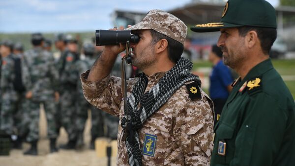 Des militaires iraniens sur le polygone russe d'Alabino  - Sputnik Afrique