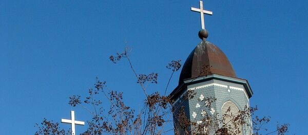 L’église catholique romaine de la Visitation de la Vierge Marie, située dans la commune de Westphalia - Sputnik Afrique