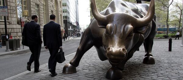 Wall Street's bull statue - Sputnik Afrique