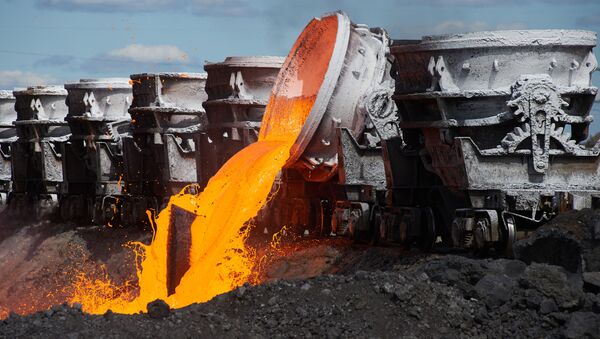 Déversement de déchets à l’usine métallurgique de Tchérépovets - Sputnik Afrique