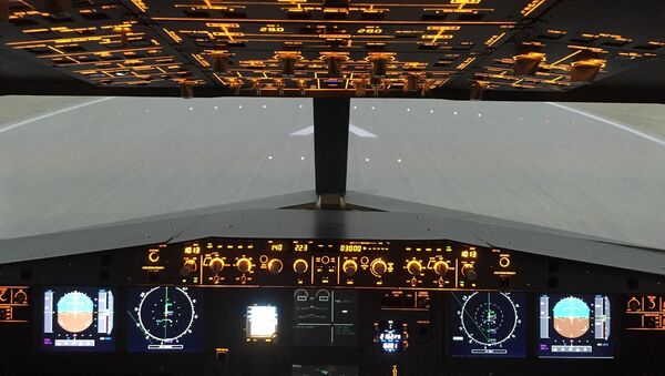 un cockpit d’un avion (image d'illustration) - Sputnik Afrique