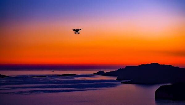 Drone coucher de soleil - Sputnik Afrique