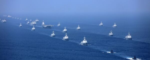 Exercices militaires chinois en Mer de Chine du Sud en 2018 - Sputnik Afrique