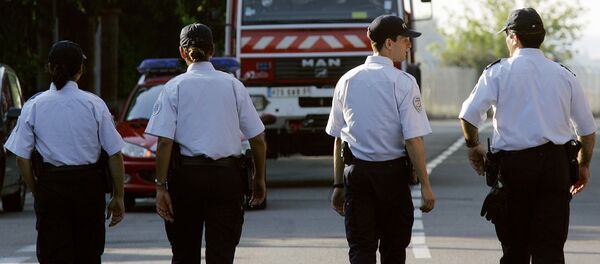 Des policiers à Toulouse, image d'illustration - Sputnik Afrique