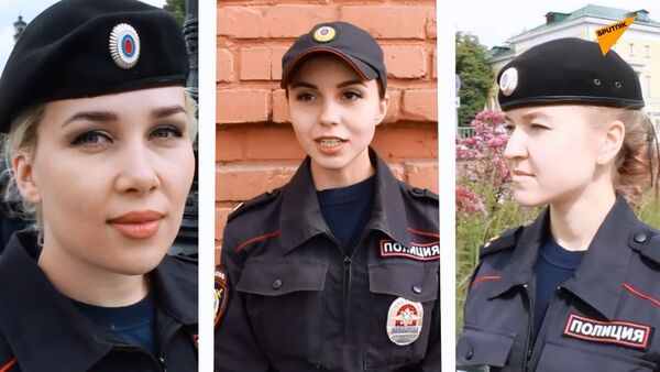 Les beautés de la police russe  - Sputnik Afrique