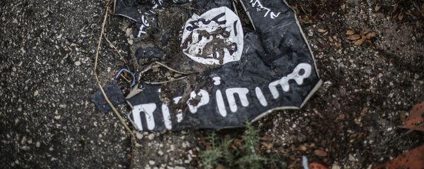 Drapeau de Daech* - Sputnik Afrique