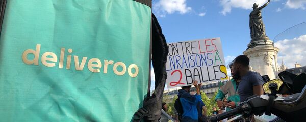 Livreurs de Deliveroo - Sputnik Afrique