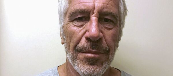 US financier Jeffrey Epstein appears in a photograph taken for the New York State Division of Criminal Justice Services' sex offender registry  - Sputnik Afrique