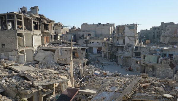 развалины в Дамаске - Sputnik Afrique