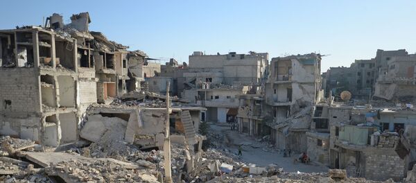 развалины в Дамаске - Sputnik Afrique