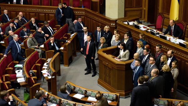 Открытие шестой сессии Верховной рады Украины - Sputnik Afrique