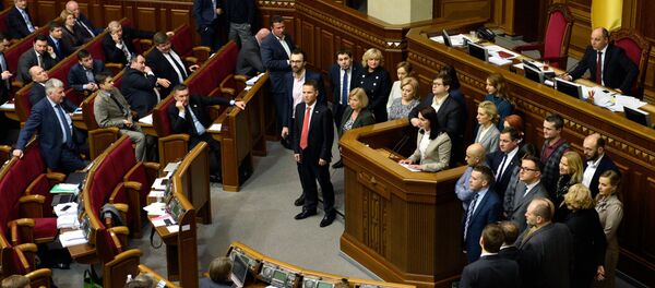 Открытие шестой сессии Верховной рады Украины - Sputnik Afrique