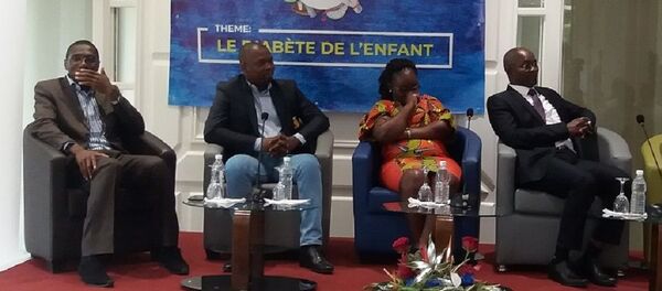 Les experts ayant animé le panel sur le diabète chez l'enfant à la deuxième édition de Sport en folie.  - Sputnik Afrique