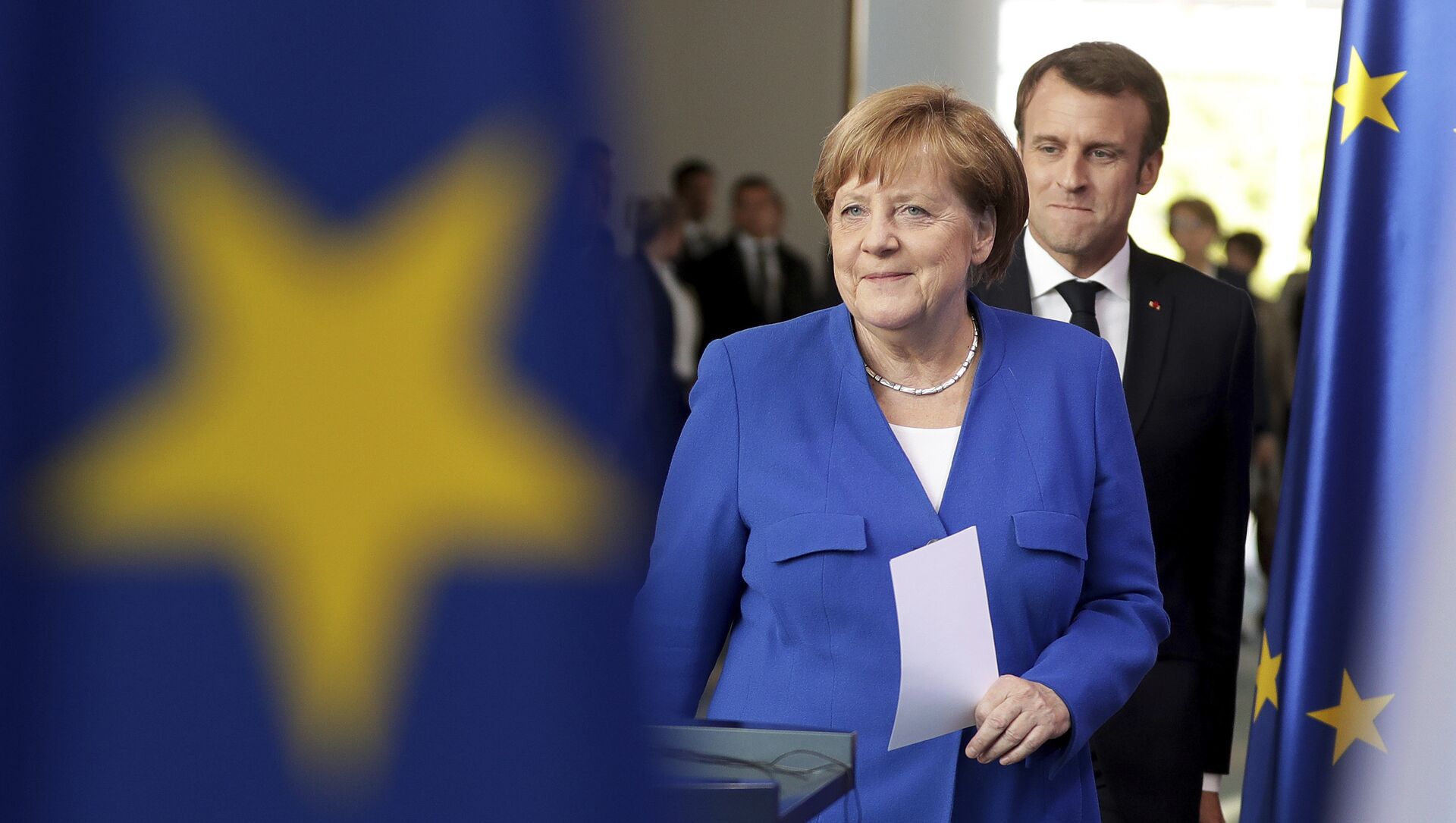 Angela Merkel et Emmanuel Macron - Sputnik Afrique, 1920, 23.06.2021