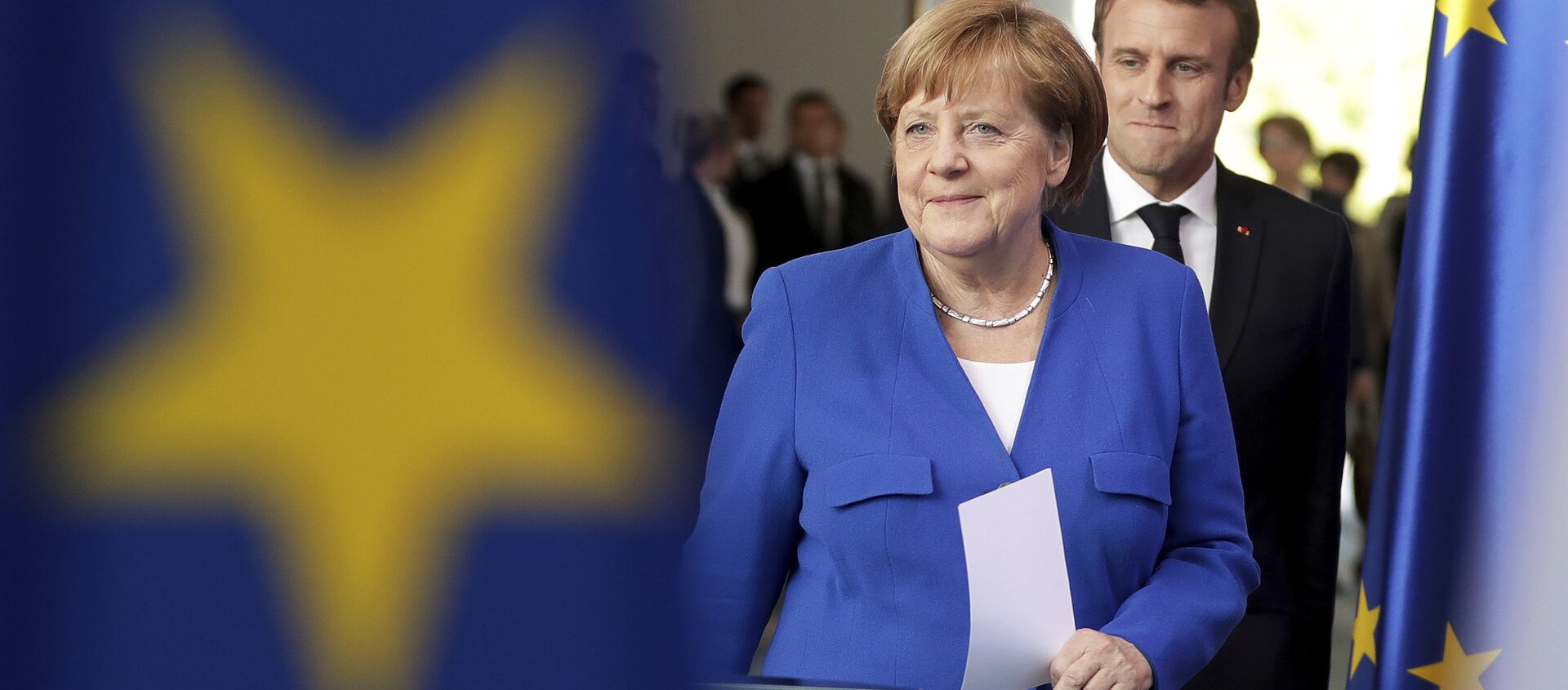 Angela Merkel et Emmanuel Macron - Sputnik Afrique, 1920, 15.07.2021