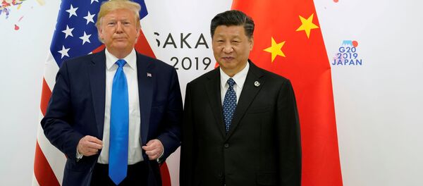 Donald Trump et Xi Jinping lors du sommet G20 à Osaka, le 29 juin 2019 - Sputnik Afrique