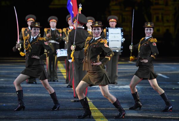 L’orchestre de l’Armée de Corée du Nord au festival Tour Spasskaïa à Moscou
 - Sputnik Afrique